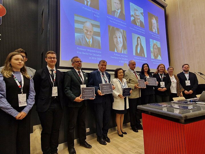 10. rocznica RPS AGH na otwarciu KOnferencji ENOHE